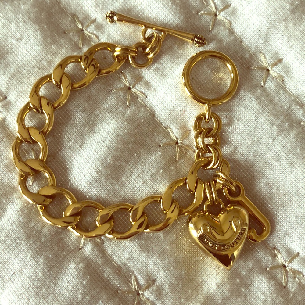 Juicy Couture Gold Link Bracelet